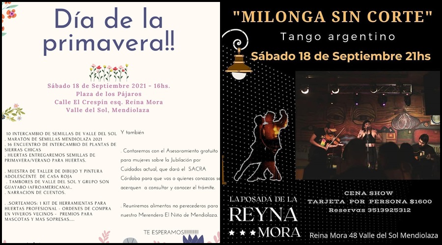 Actividades Culturales en Mendiolaza 16/09