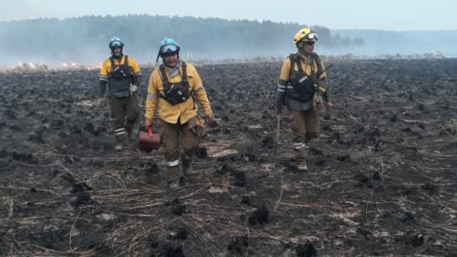 Bomberos de Mendiolaza en Corrientes