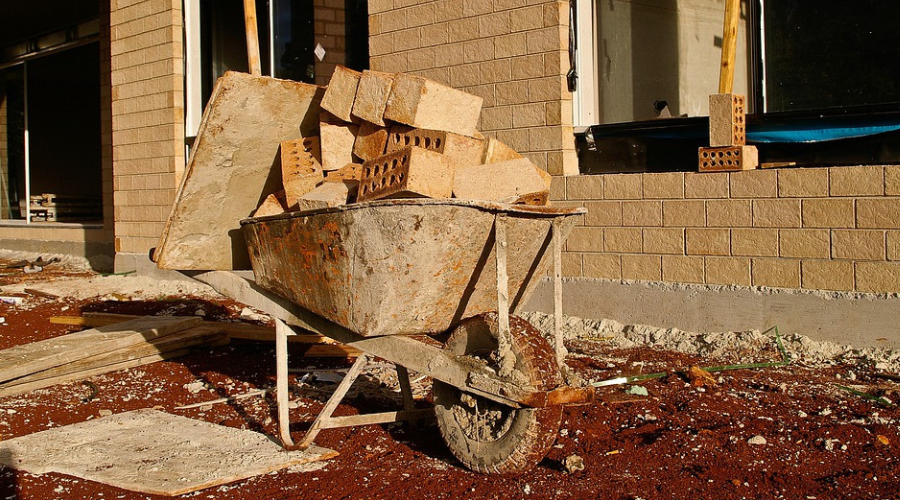 Vivienda Semilla en Mendiolaza carretilla