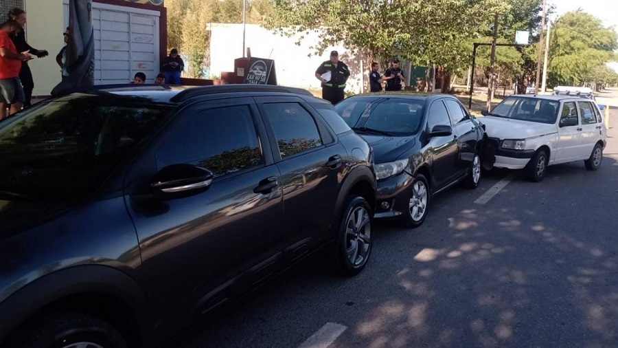 Accidentes y serpiente en Mendiolaza falsa yarará