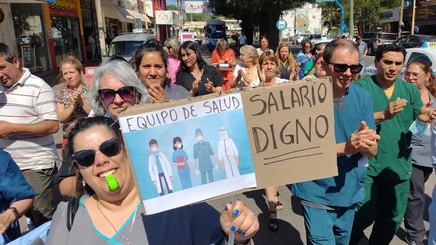 Paro en el Urrutia afecta a Mendiolaza manifestacion