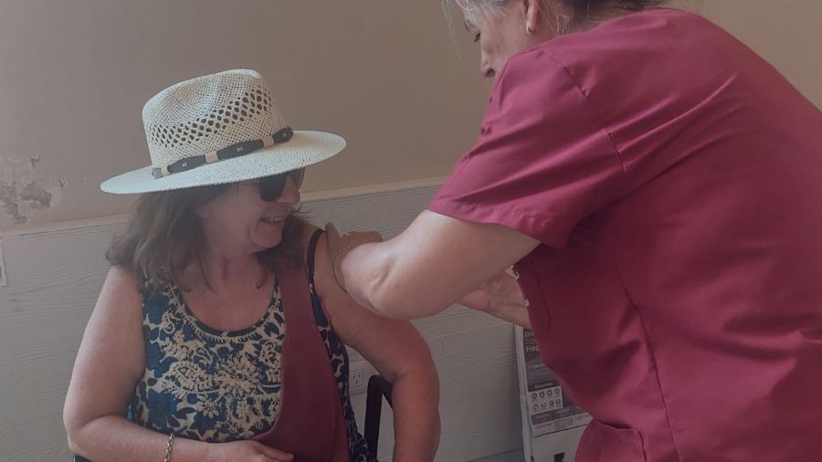 Ocho casos de Covid en Mendiolaza vacunas