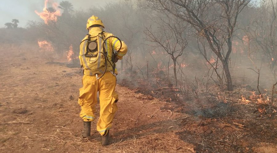Sirenazo de repudio en Mendiolaza bomberos 