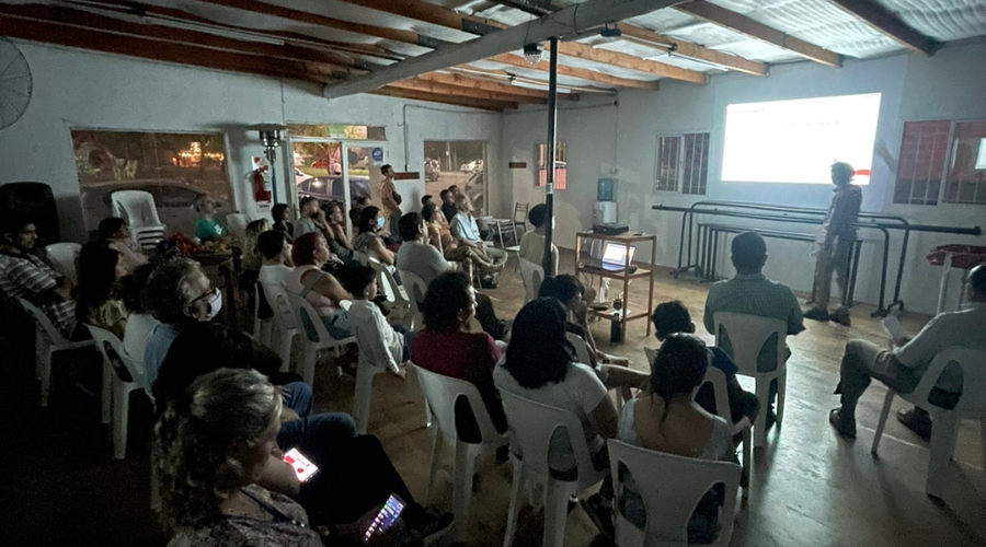 resentación de diagnóstico participativo en Mendiolaza 