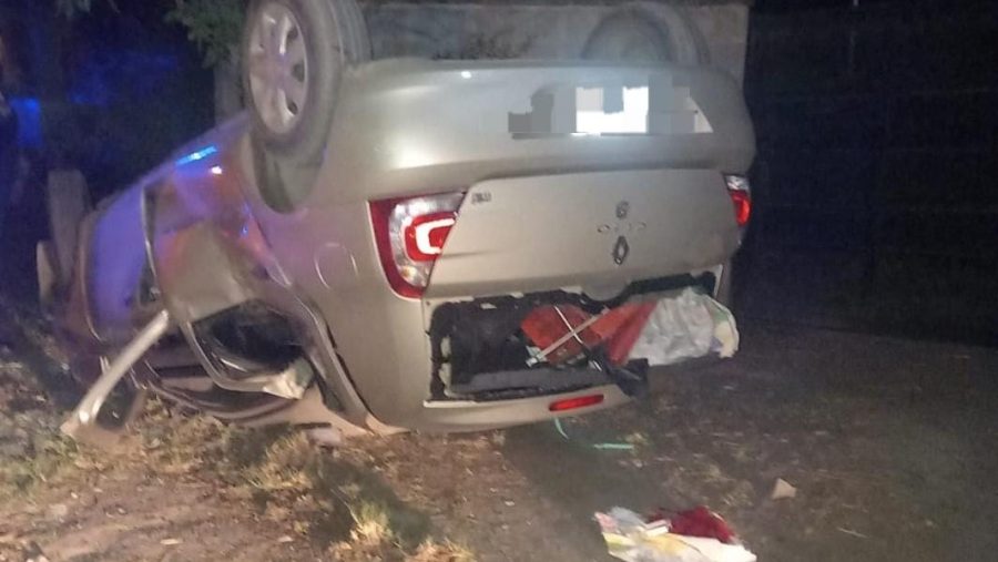 Policiales en Mendiolaza - accidente