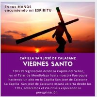 procesión en Mendiolaza 