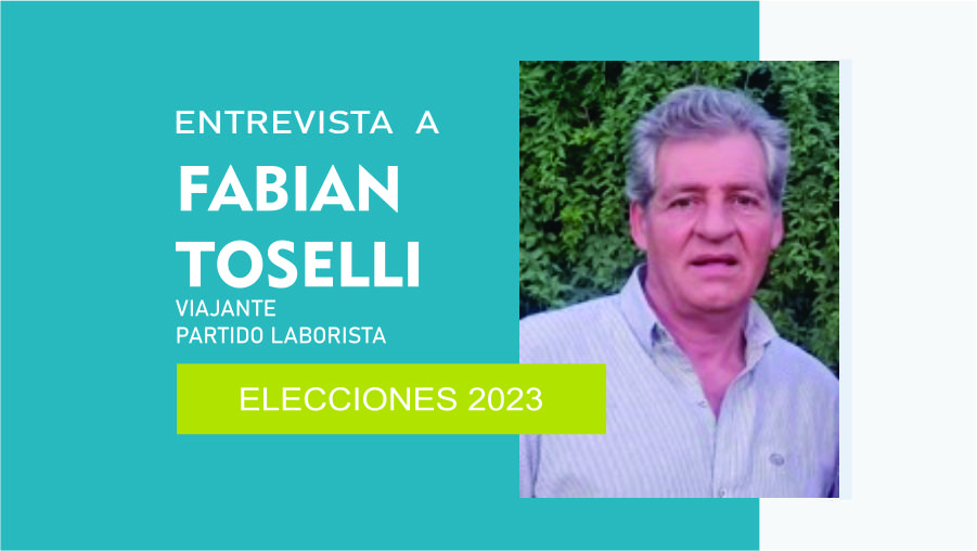 Fabian Toselli precandidato en Mendiolaza