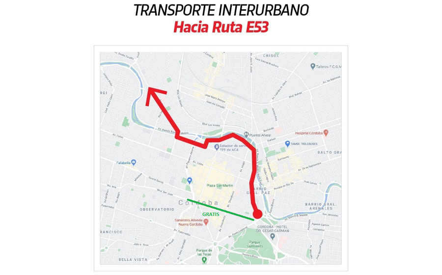 En interurbano al interurbano a Mendiolaza