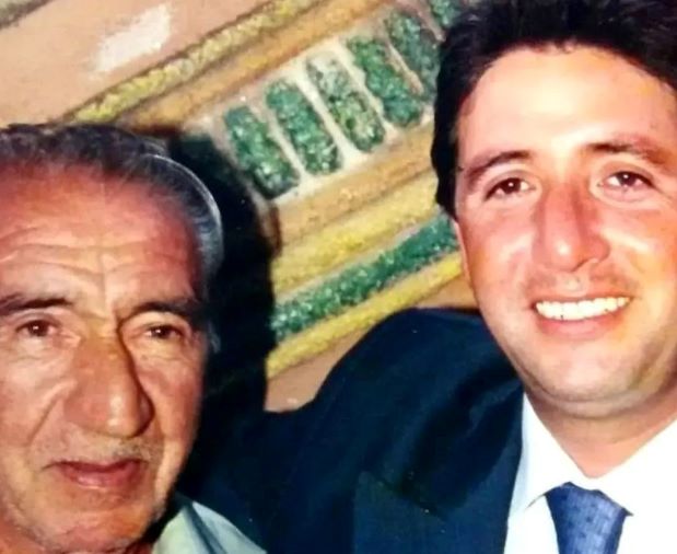 Daniel Salibi y su padre