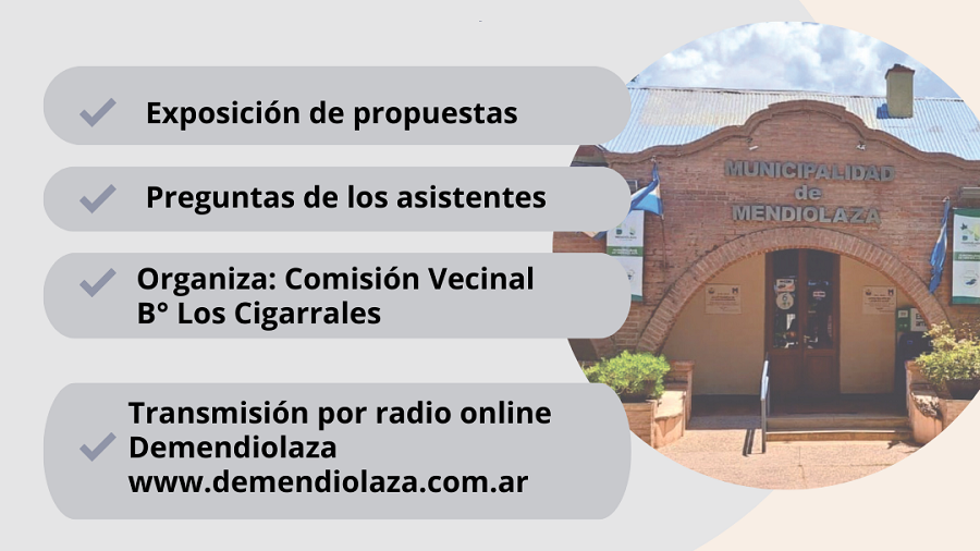 Encuentro con los candidatos de Mendiolaza