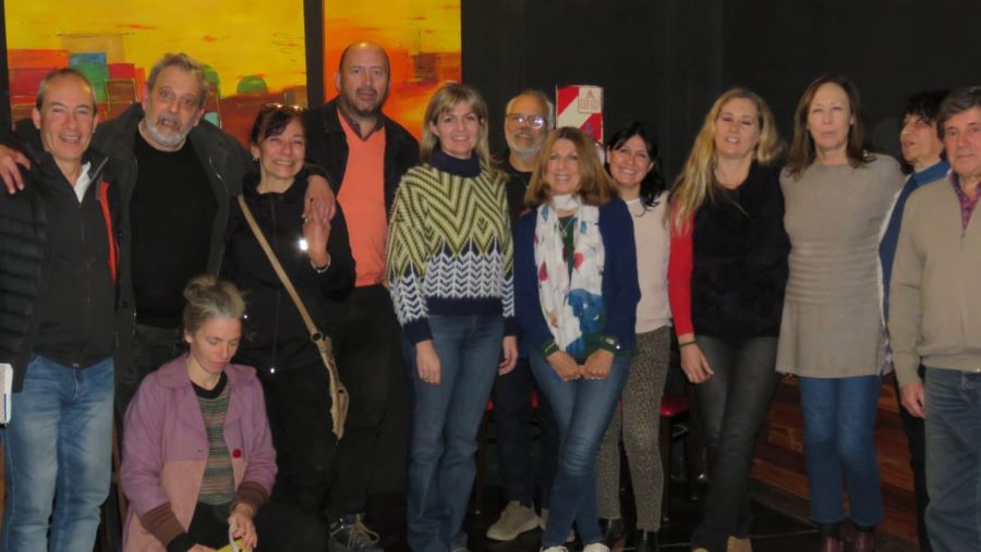 Encuentro de arquitectos en Mendiolaza. Asistentes