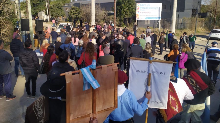 Schiaretti inauguró obras en Mendiolaza