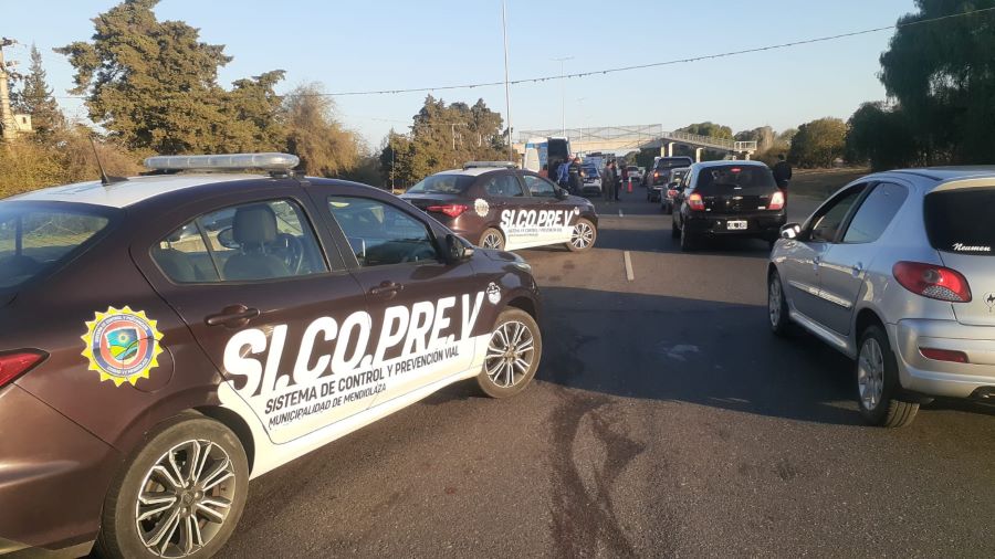 Accidente sobre la E53 en Mendiolaza d