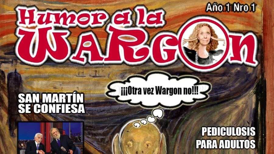 Humor en Mendiolaza. Tapa del primer número de Humor a la Wargon