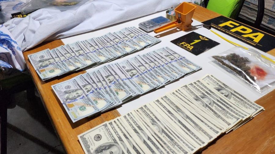 Operativo antidrogas en Mendiolaza