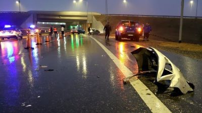 Accidente en circunvalacion