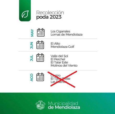 Cronograma de recolección incumplido en El Talar