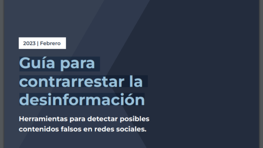 Carátula de la guia de Chequeado