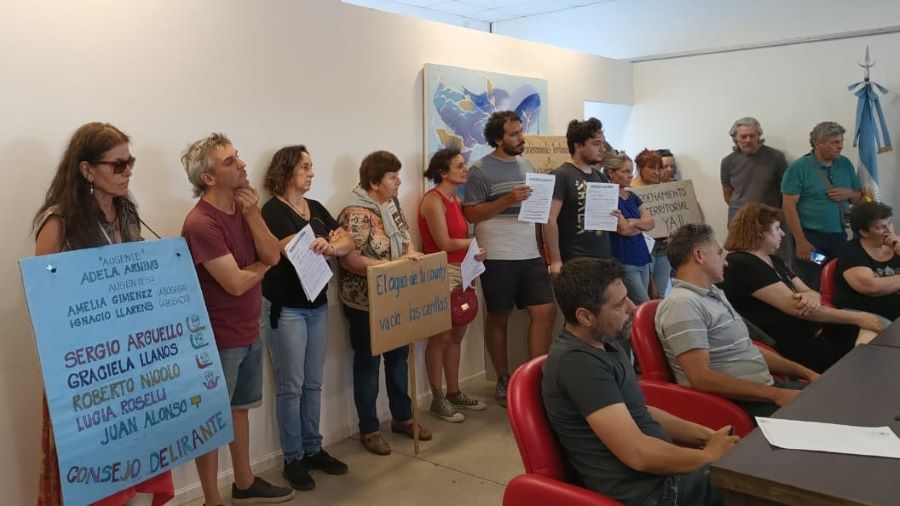 Vecinos en el Concejo Deliberante de Mendiolaza