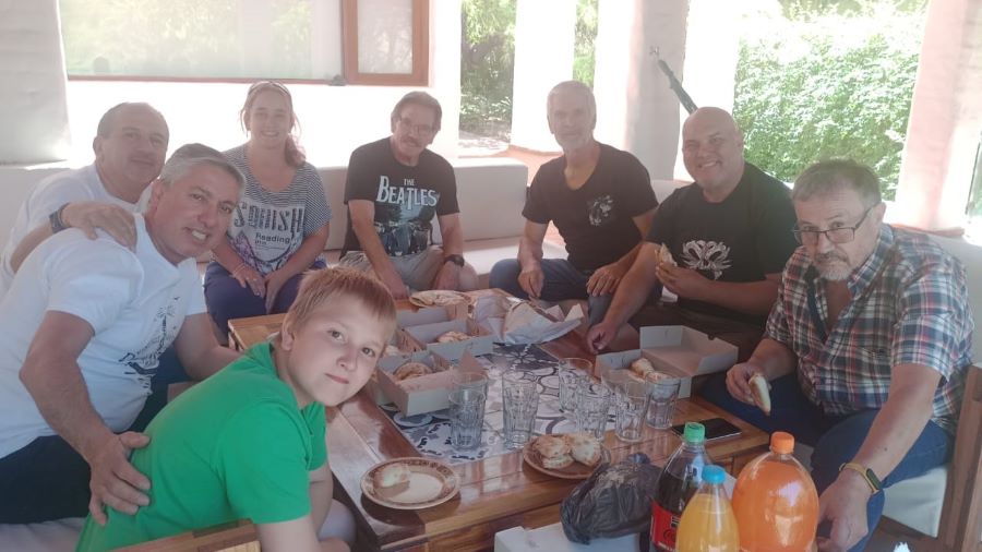 Participantes del encuentro de slot en Mendiolaza