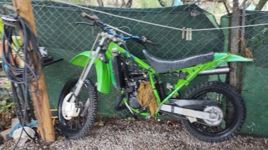 Motocicleta secuestrada en un allanamiento