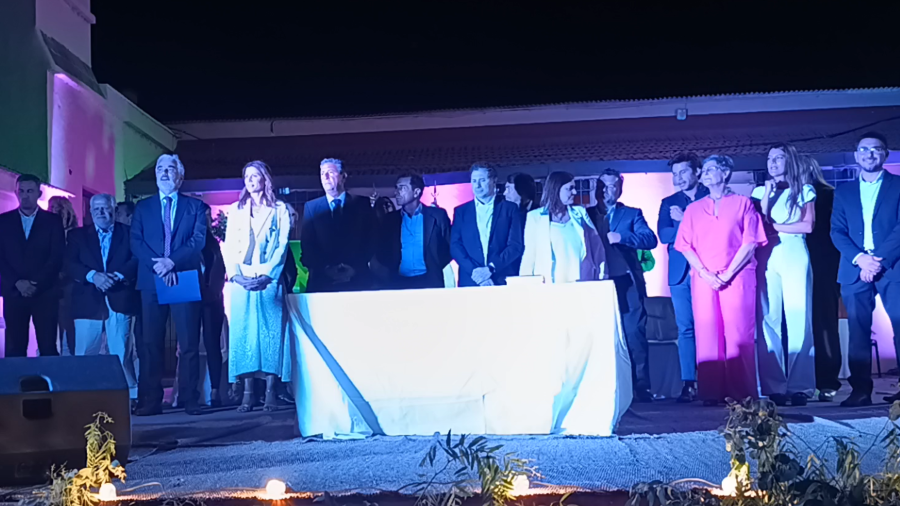 Nuevas autoridades de Mendiolaza en el acto de asunción