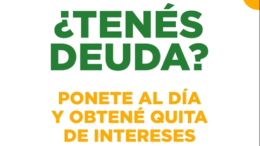 Anuncio municipal del plan de regularización de deudas