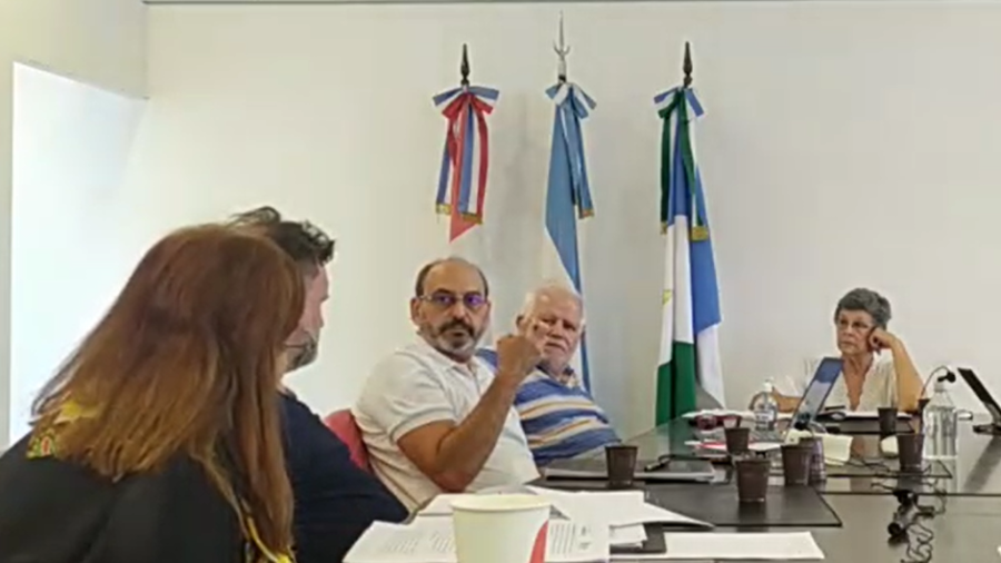 El Secretario de Hacienda, Luis Roldán, en el Concejo Deliberante de Mendiolaza