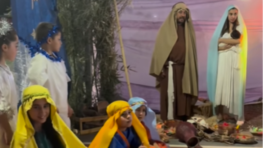 Pesebre viviente 2023 en Mendiolaza