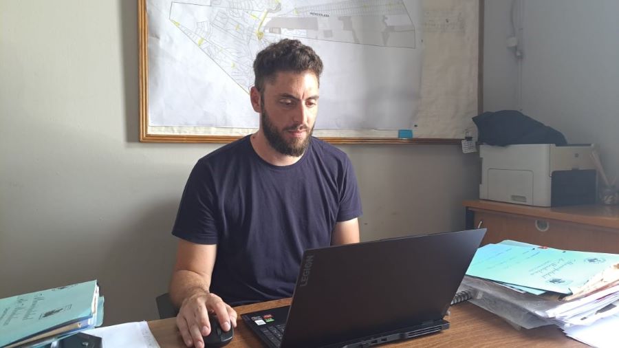 Gino Maurino, Secretario de Infraestructuras, Obras y Servicios Públicos de Mendiolaza