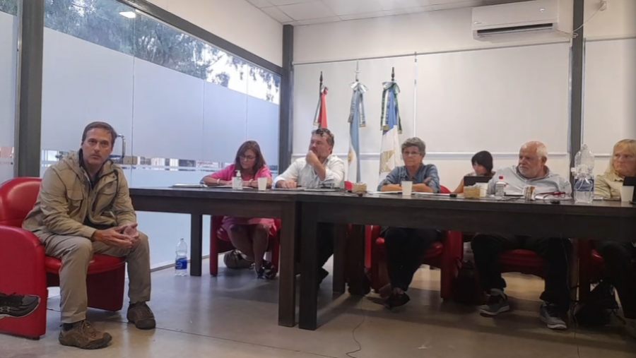 Fernando Wedemeyer en el Concejo Deliberante de Mendiolaza