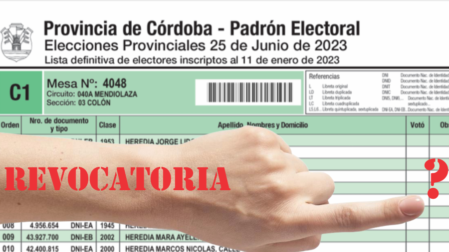 Pausa para la Revocatoria en Mendiolaza demendiolaza