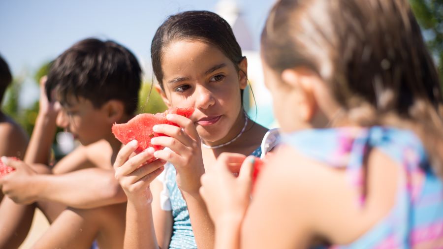 Niños de vacaciones en Mendiolaza
