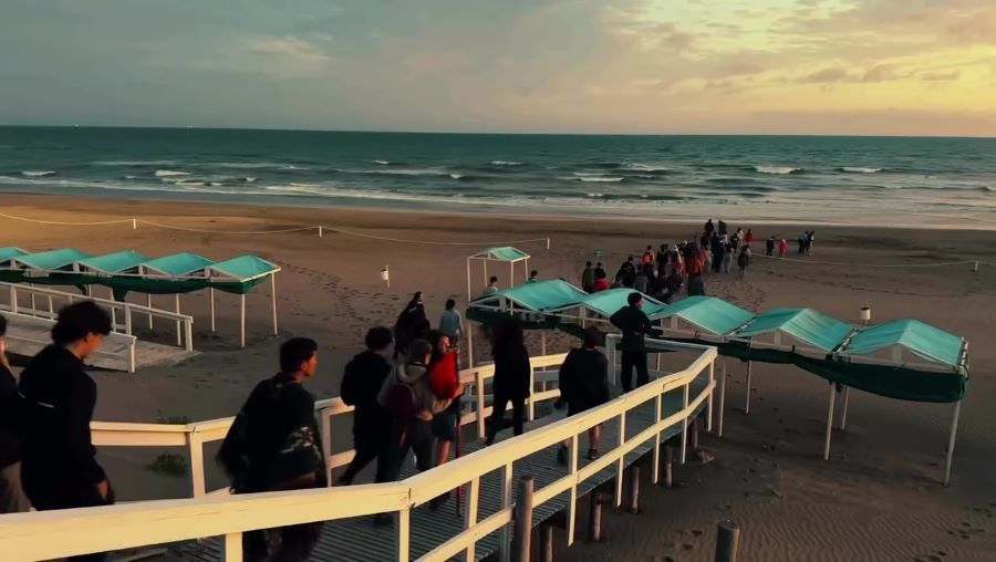 De Mendiolaza al mar Mandela Runakay celebró 10 años con viaje a la costa