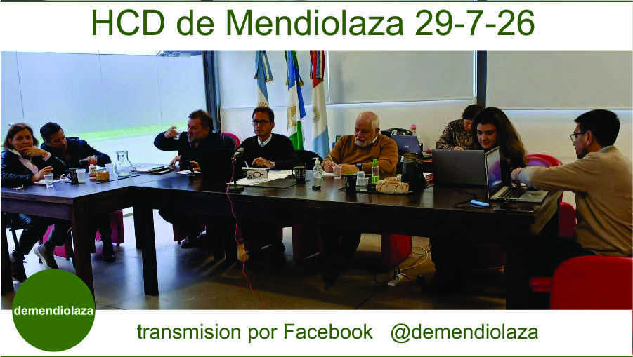 Concejo de Mendiolaza 29 de julio de 2026