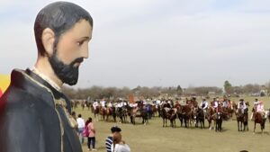 Procesión gaucha en Mendiolaza Unos 700 jinetes acompañarán al santo