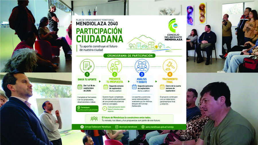 Formulario para aportes al Ordenamiento en Mendiolaza. Podrá completarse hasta el viernes 18