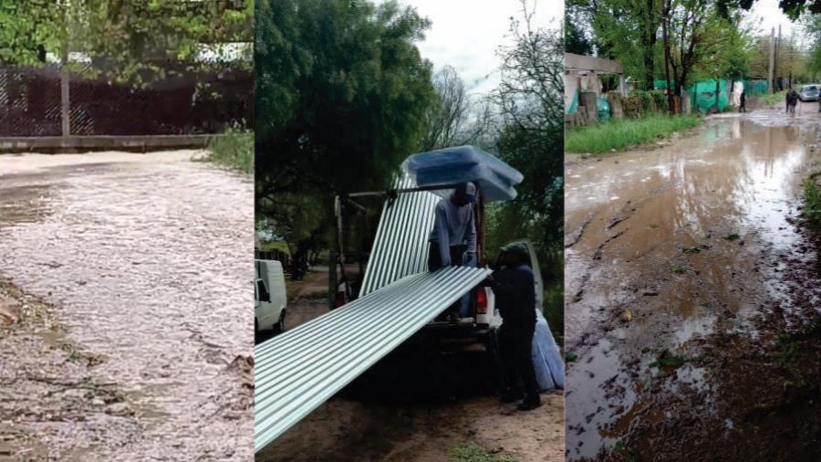 Mendiolaza después de la tormenta.
Balance municipal, y el testimonio de los vecinos
